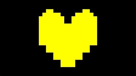 undertale yellow heart|who made undertale yellow.